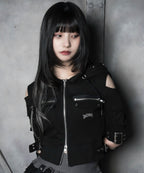 フード付きカットパーカー