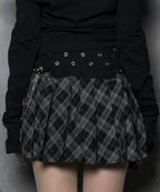 チェーンプリーツスカート