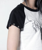 クロミ×LAZYSLAYクロップドTシャツ
